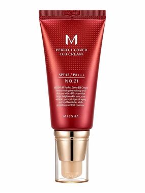 MISSHA M PERFECT COVER BB CREAM SPF42 LIGHT BEIGE NO.21 - BRAND NEW